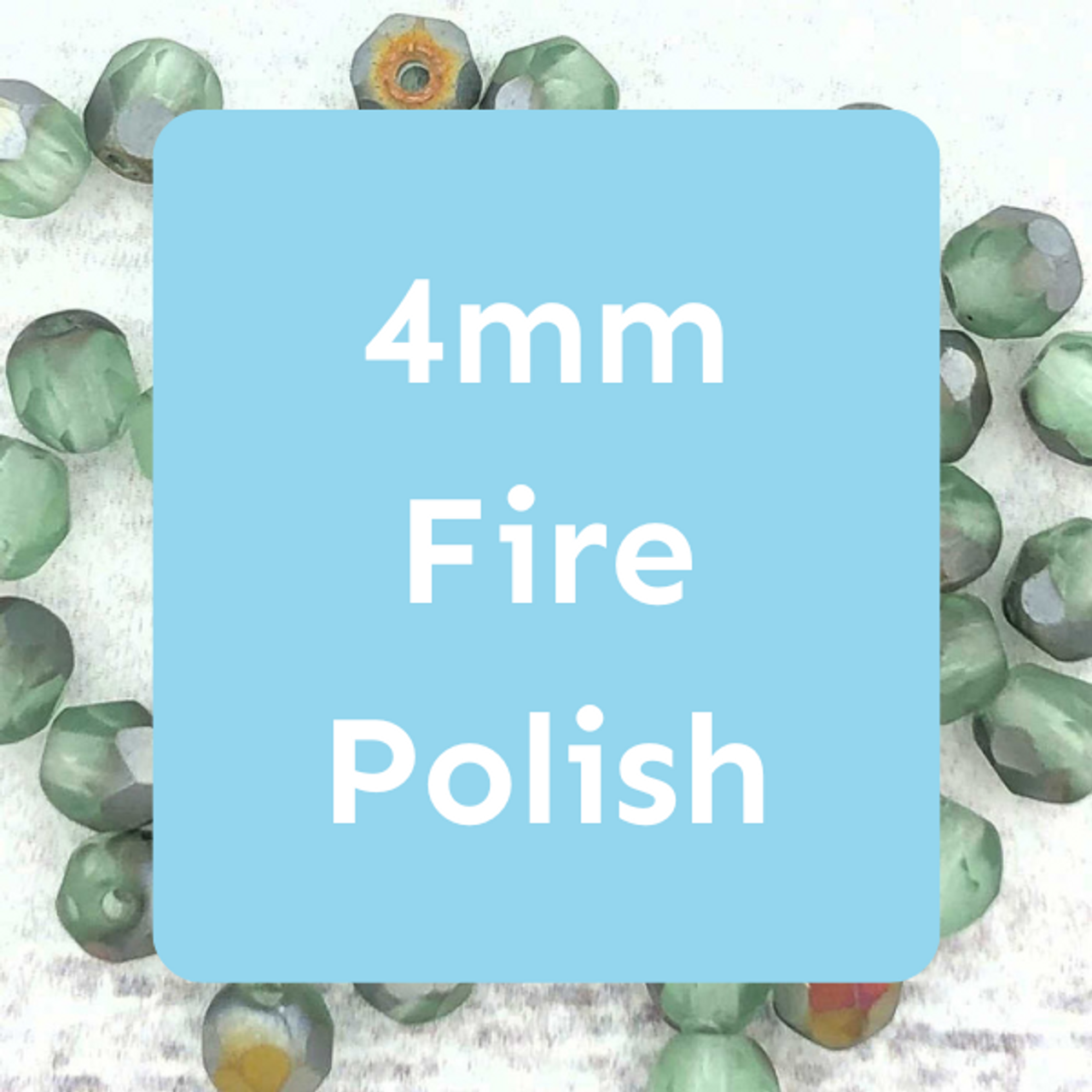 4mm Fire Polished